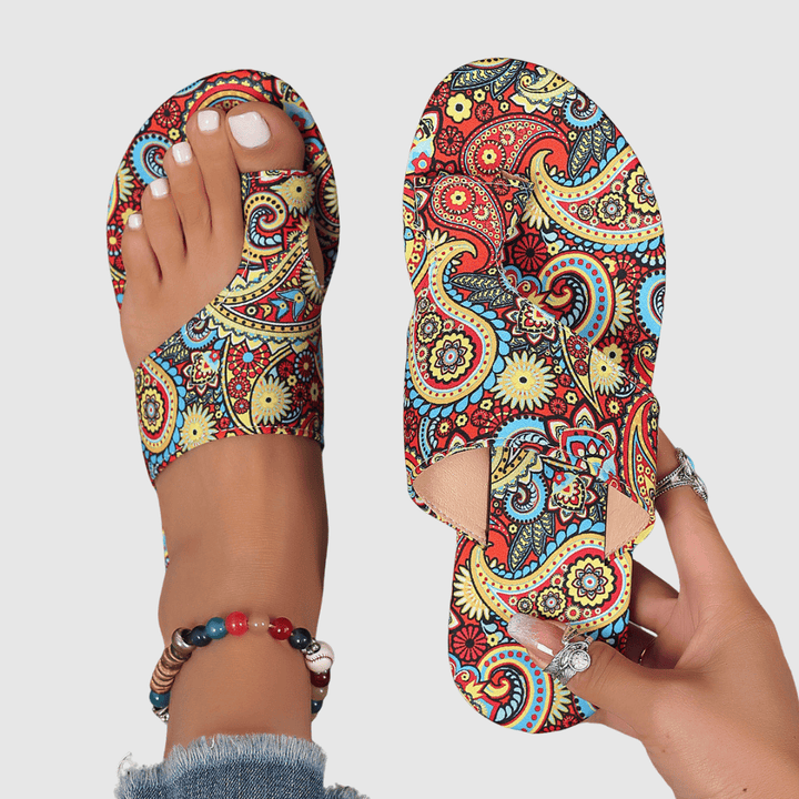 Emmaline – Sandales Orthopédiques Vintage Femme