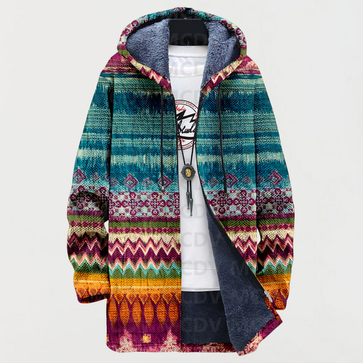 Charlotte | Veste à motif ethnique