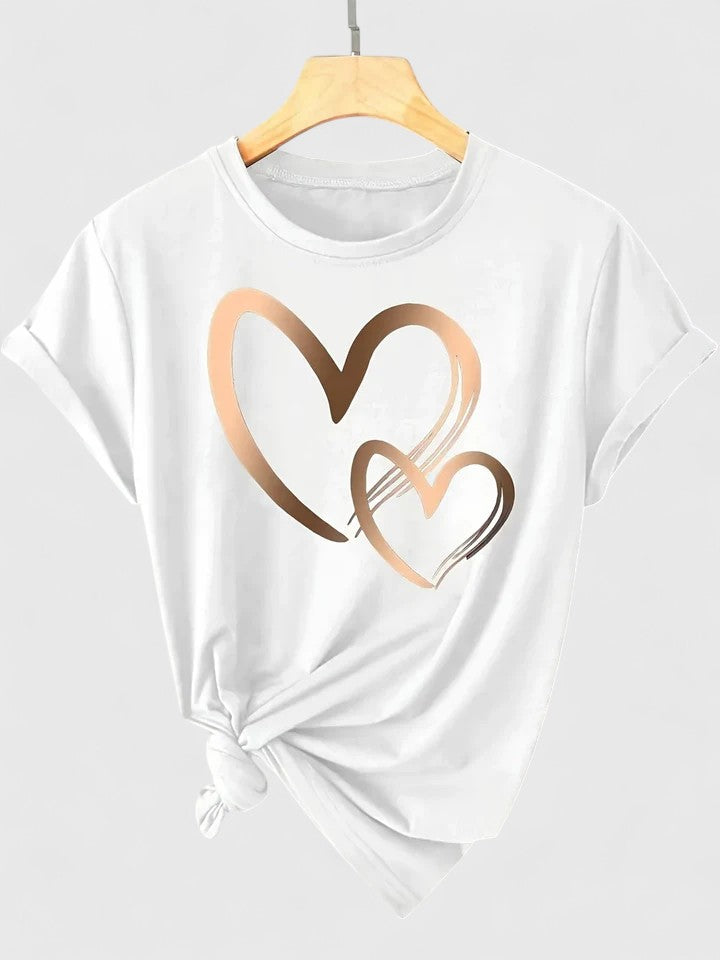 Clara | T-Shirt Confortable à Manches Courtes
