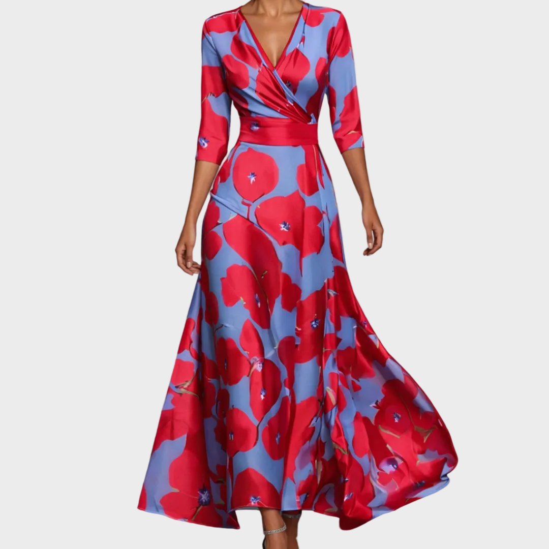 Emily - Robe Maxi Élégante et Légère Femme