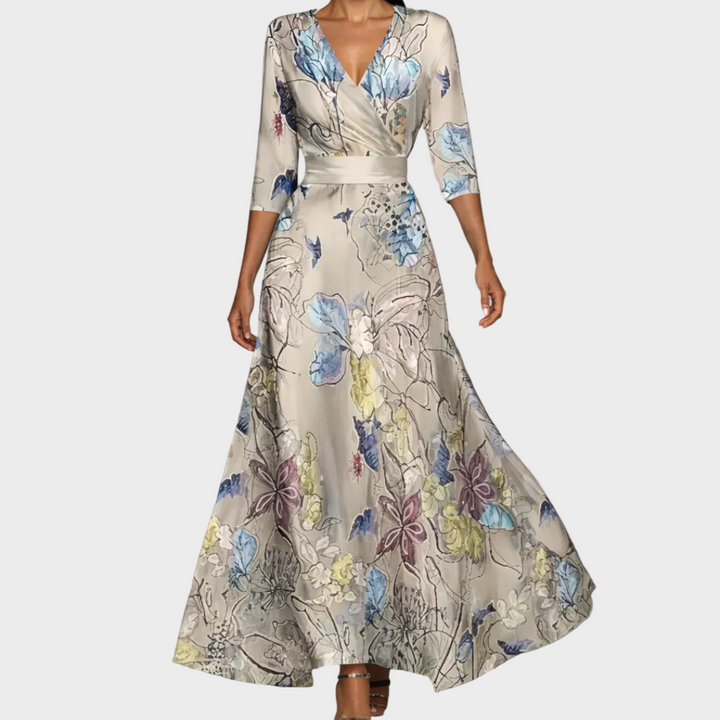 Emily - Robe Maxi Élégante et Légère Femme