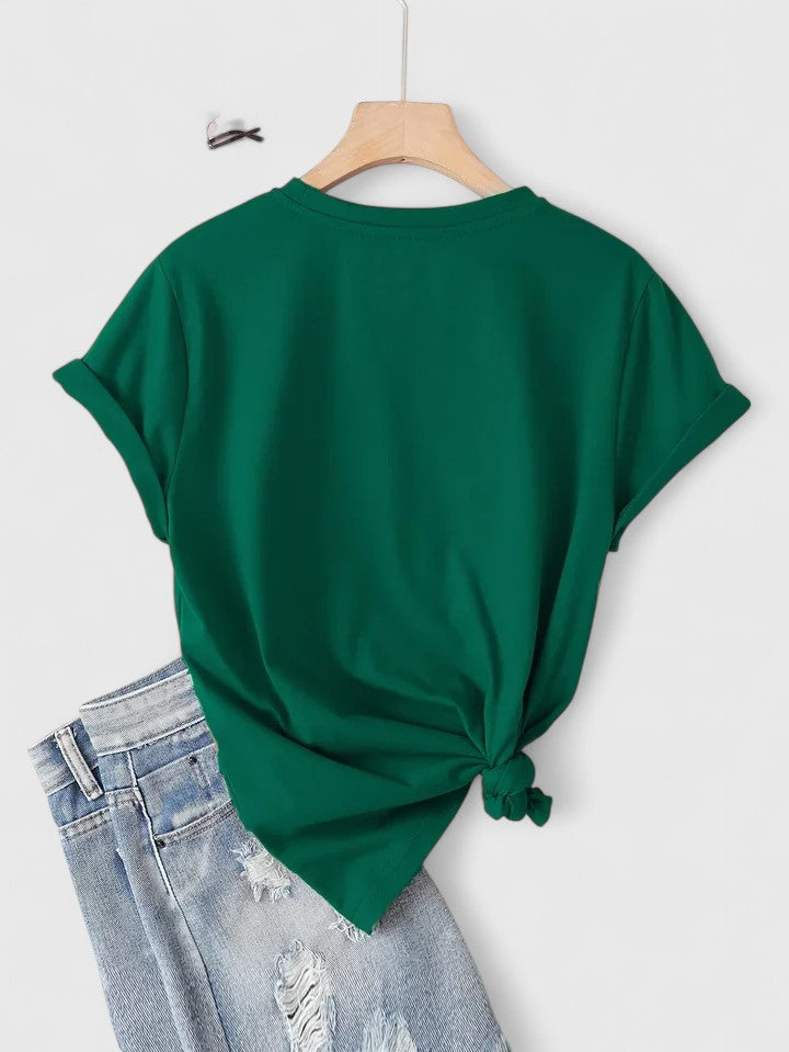 Clara | T-Shirt Confortable à Manches Courtes