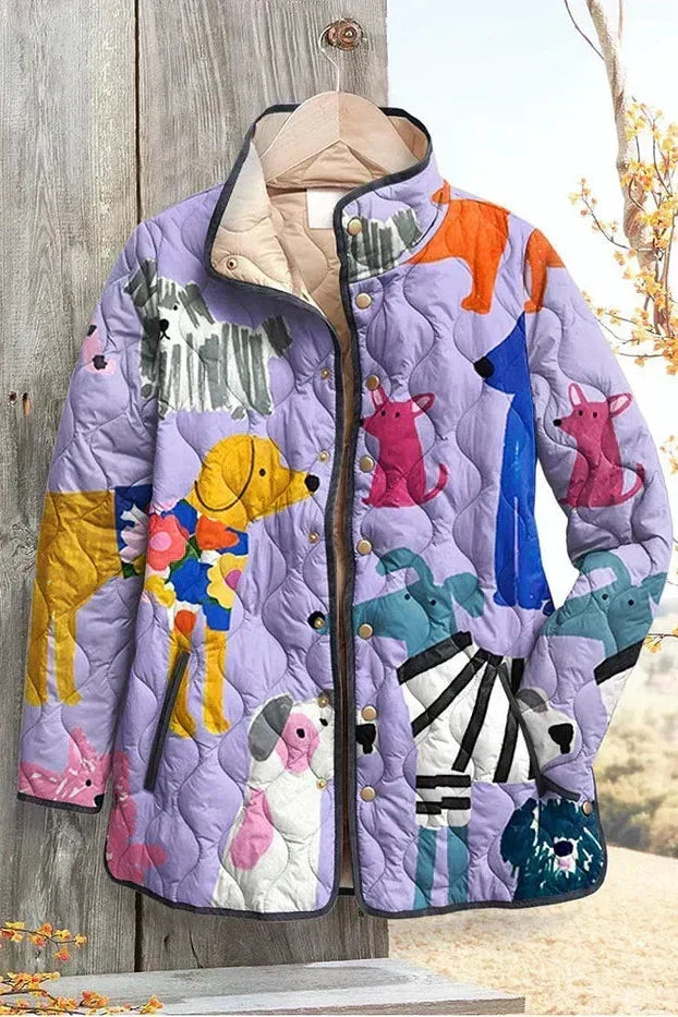 Laure | Veste imprimée