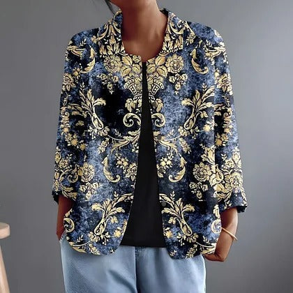 Suzanne | Veste Ornate à Devant Ouvert
