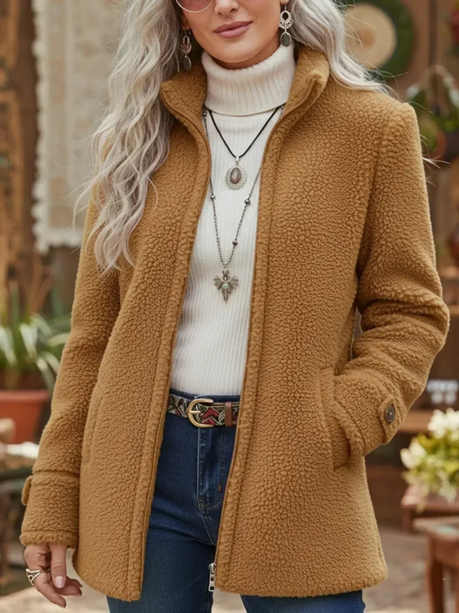 Deanna | Veste à col montant confortable