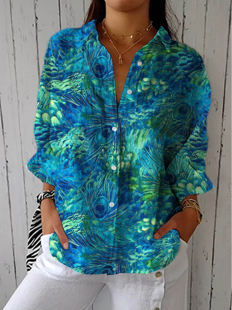 Florina | Blouse Pauwen