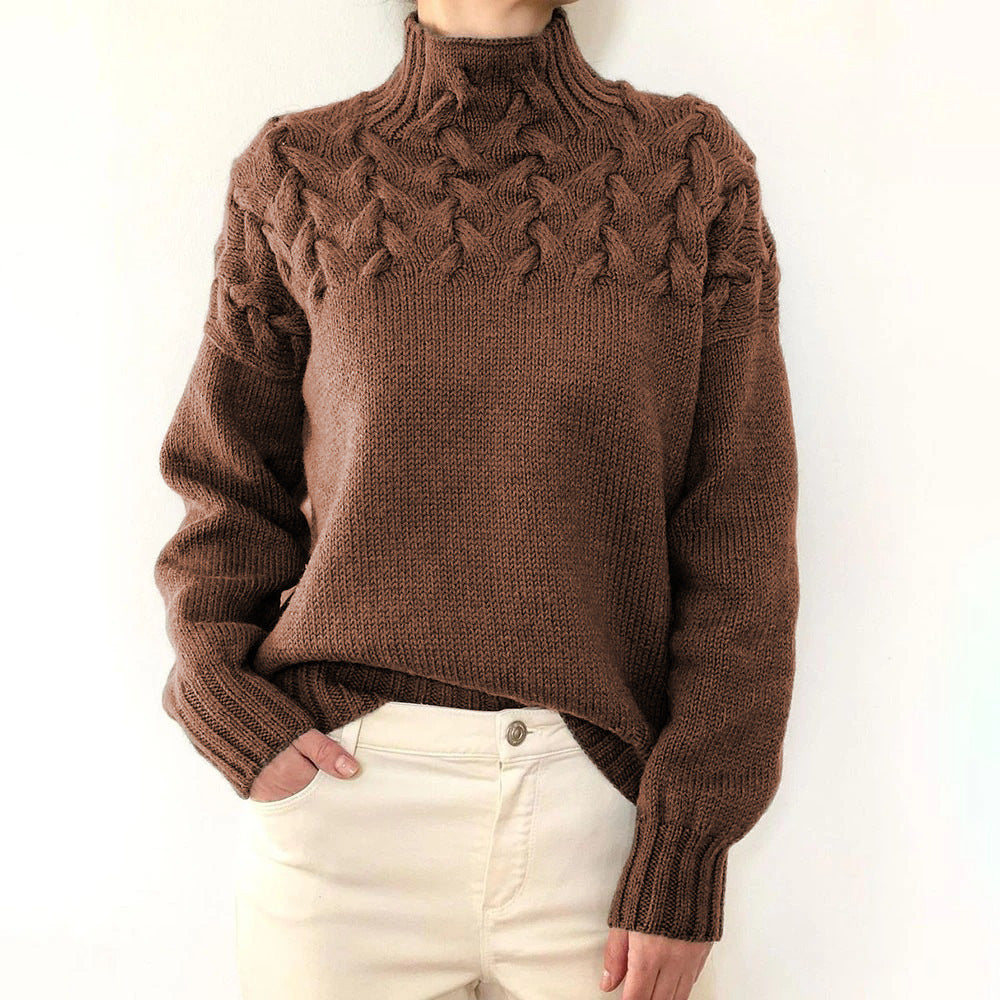 Nina | Col Roulé Tricoté Chaud