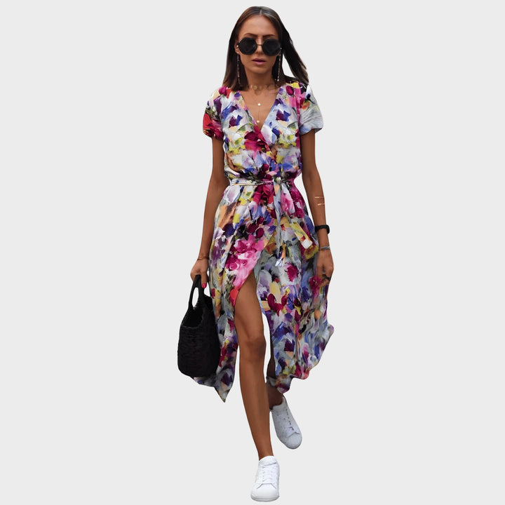 Aldona - Robe légère et élégante pour toutes les occasions Femme