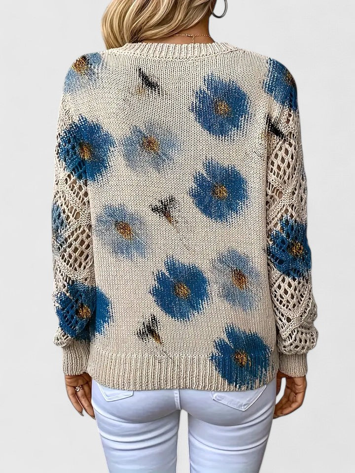 Bronwen | Pull en Dentelle Florale