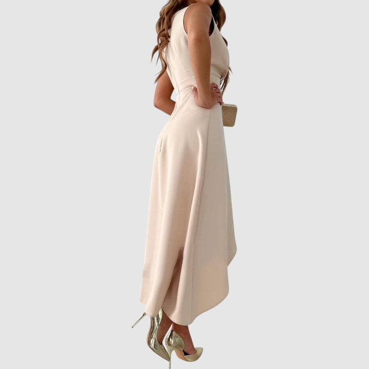 Valerie - Robe portefeuille élégante avec décolleté en V Femme
