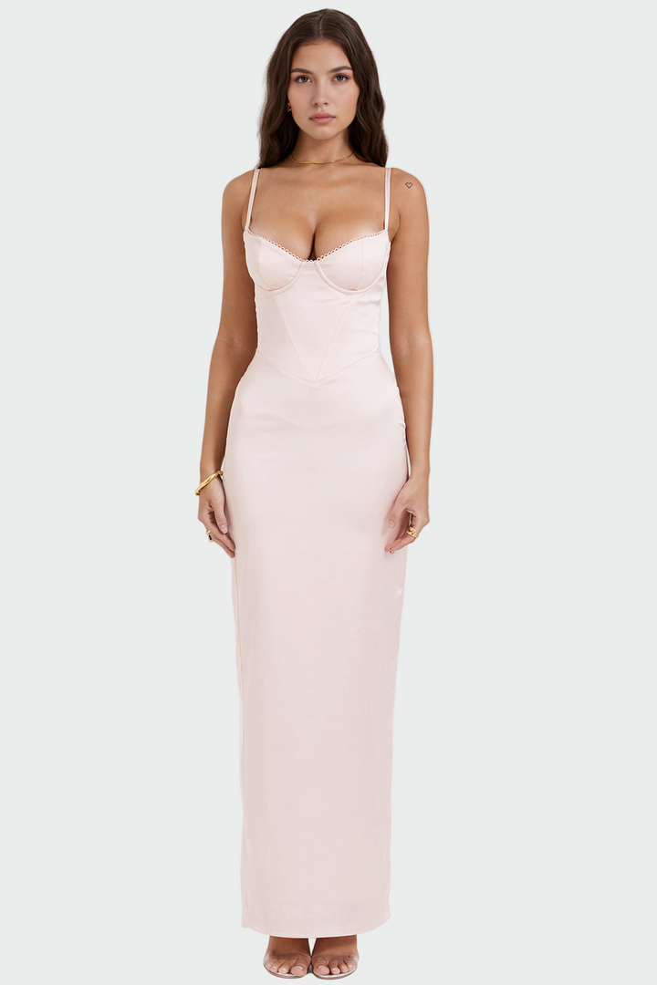 Kateřina – Robe Satinée Femme
