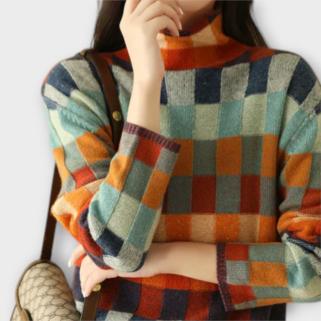 Erika - Pull en patchwork