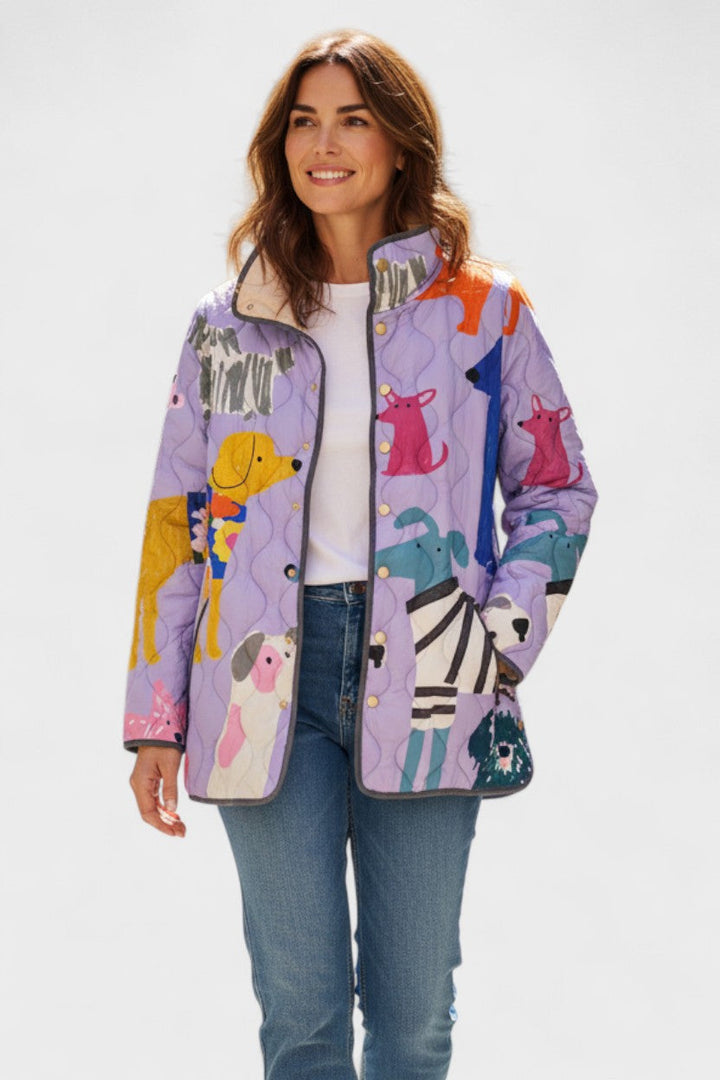 Laure | Veste imprimée