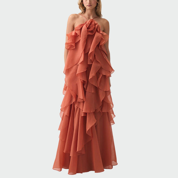 Květoslava - Robe Maxi de Luxe Femme