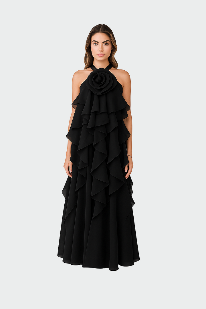 Květoslava - Robe Maxi de Luxe Femme