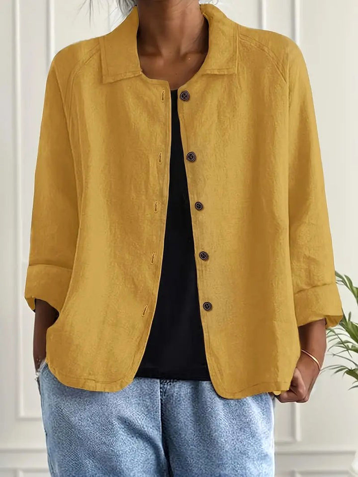 Harlow | Chemise Veste Détendue à Boutons