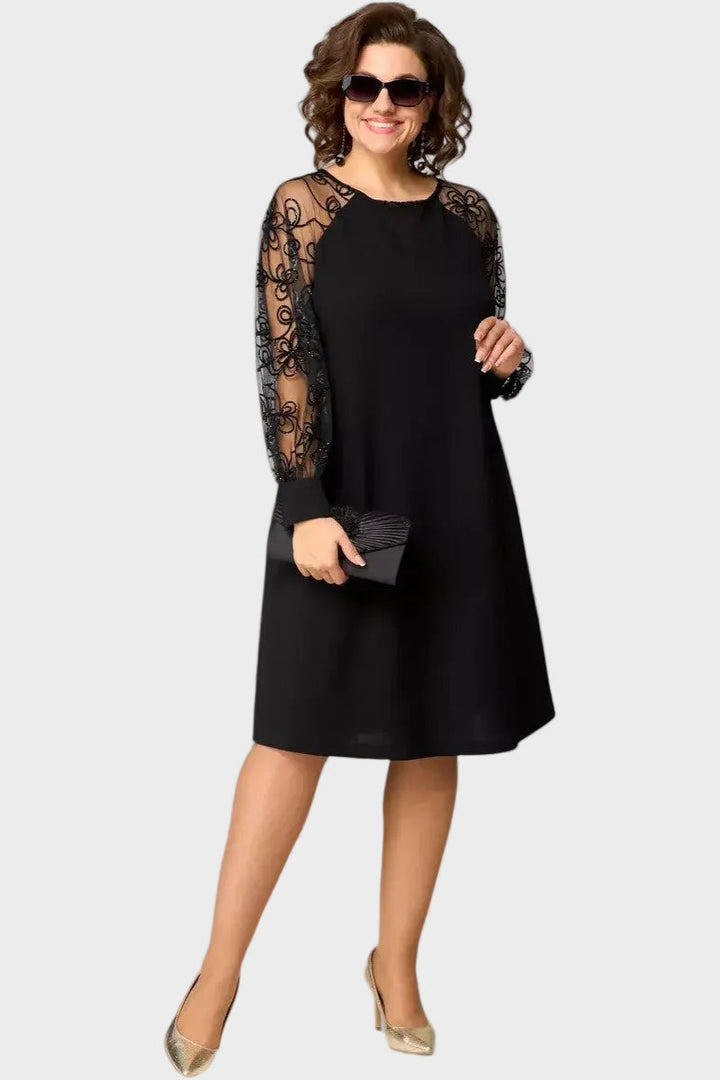 Celina - robe midi classique pour des occasions spéciales Femme